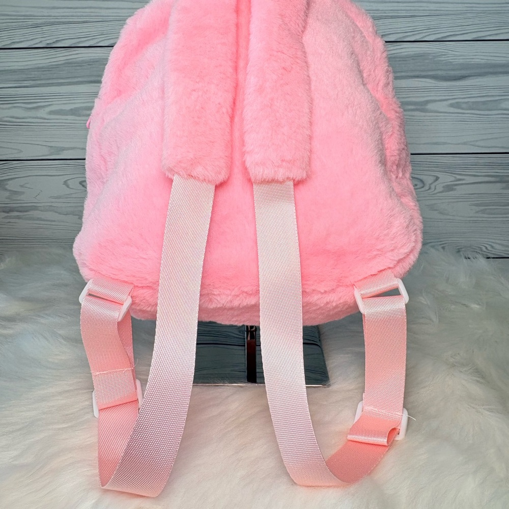 Pink Labubu Plush Backpack - Picture 6 of 10